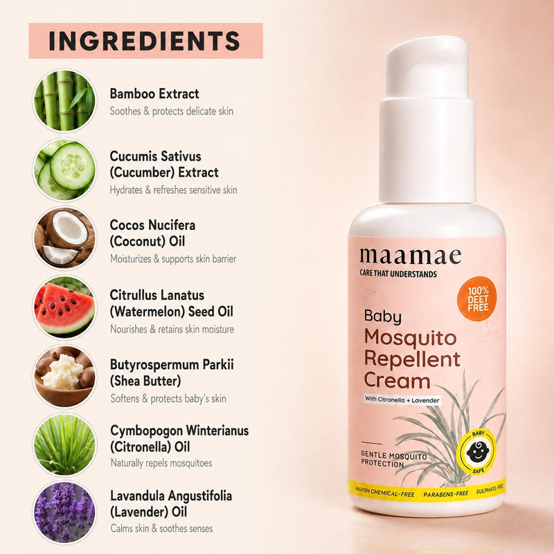 Gentle Baby Mosquito Repellent Cream