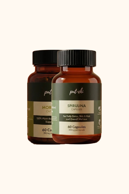 Daily Wellness Starter Kit -  Moringa & Spirulina Capsules