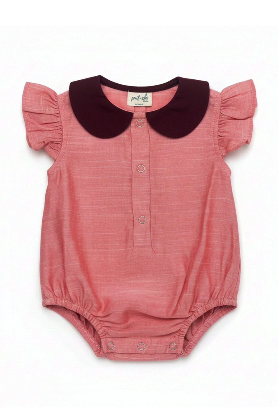 Velvet Blush Silk Romper