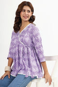 Pastel Paisley Feeding Tunic Top