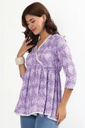 Pastel Paisley Feeding Tunic Top