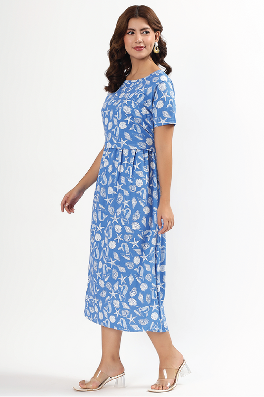 Starry Coast Zipless Feeding Gown