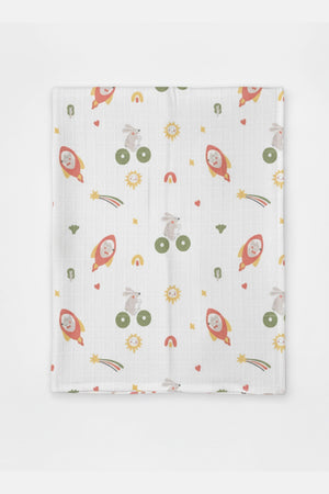 Space Bunnies Mom Towel