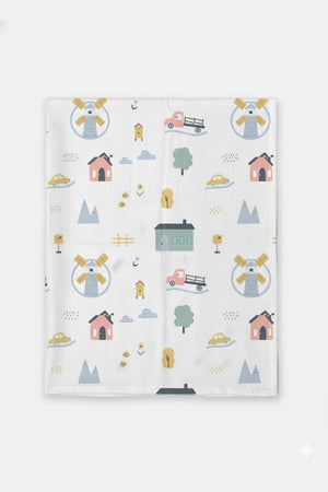 Tiny Town Mom Towel