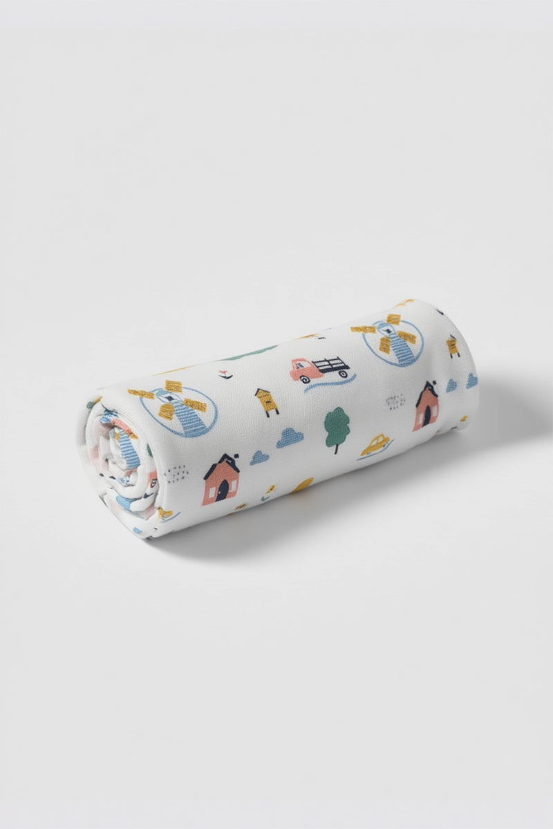 Tiny Town Mom Towel
