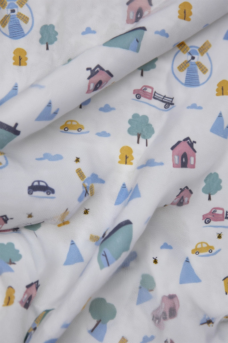 Tiny Town Mom Towel