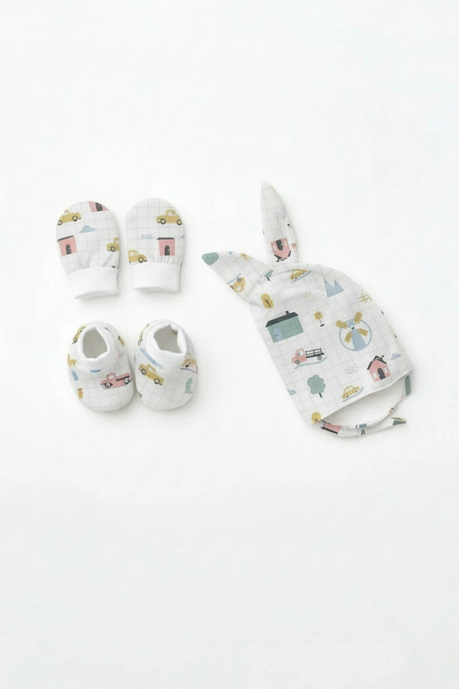 Tiny Town mittens and booty