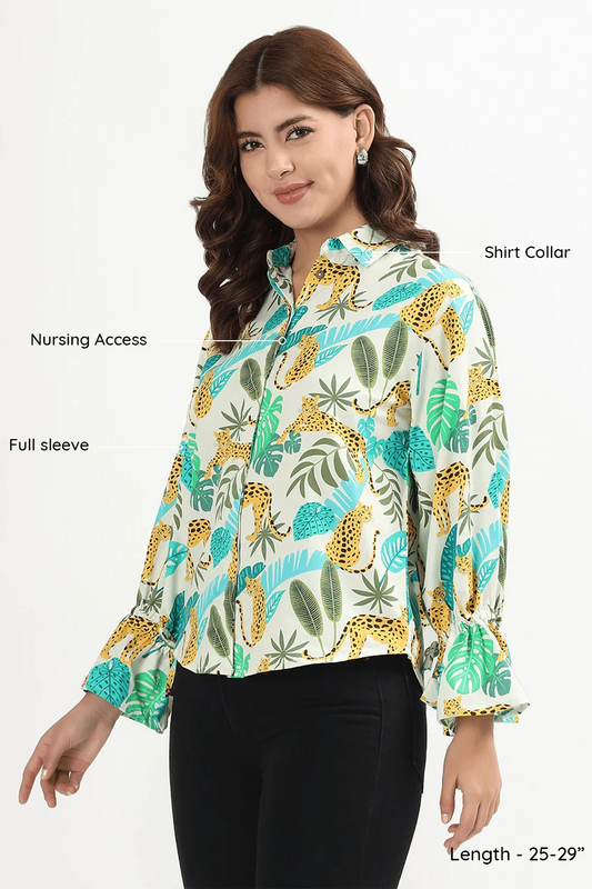 Tropical Safari Feeding Shirt