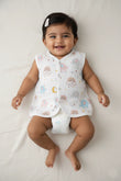 Muslin Sleeveless Jabla