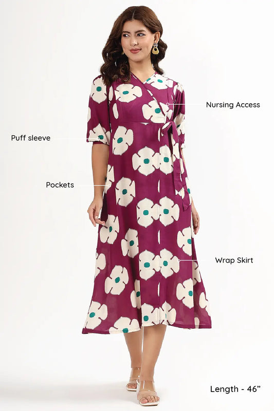 Mulberry Blossom Feeding Dress