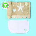 Baby Organic Cotton Towel - Starfish-4