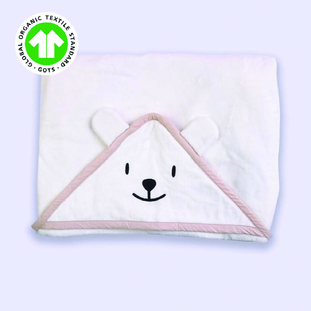 _0004_Baby Organic Cotton Hooded Towel - Mr Bear-1