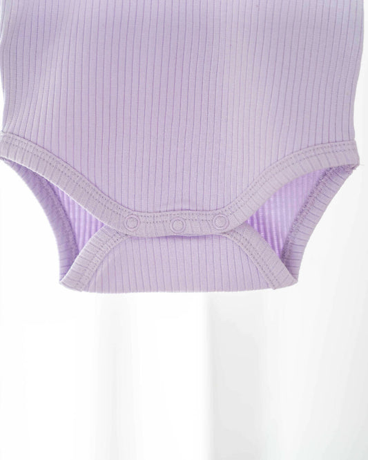 Lilac Full Sleeve Bodysuit
