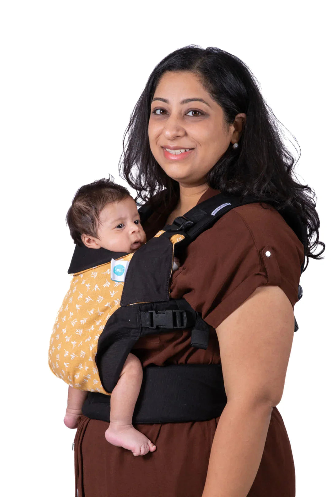 Daisy Cotton Printed Eka Baby Carrier