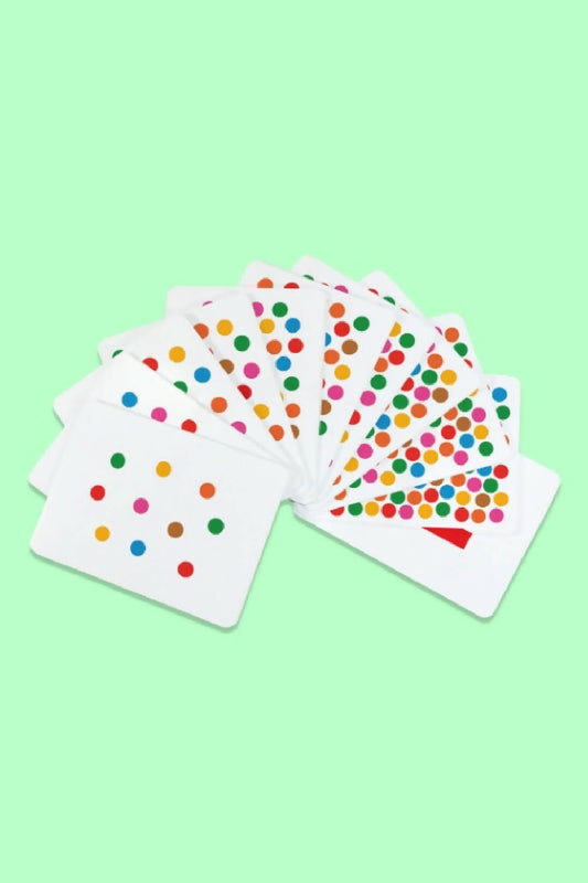 Maths Program Colorful Dots and Numbers for Early Learning and Stimulation