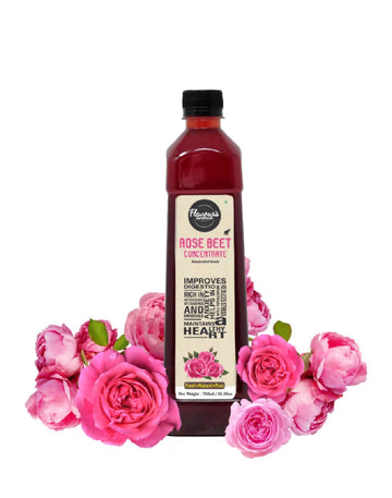 Rose Beet Concentrate - (Make delicious Rose Milk, Top on Ice cream, and Enjoy with Falooda)