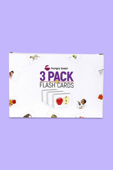 (Group 3) Combo 72 Flash Cards for Babies / Kids - Pack of 3