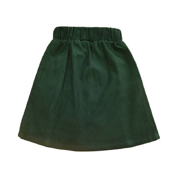 Emerald Corduroy skirt