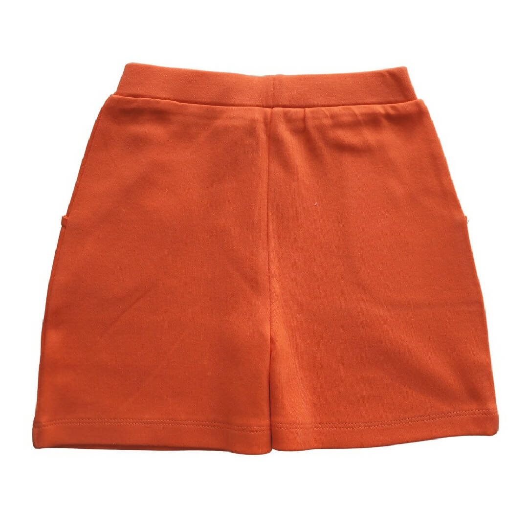 Flame orange shorts