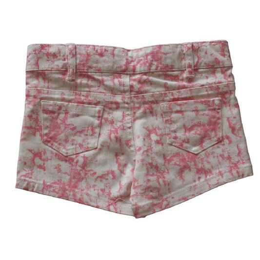 Abstract pink shorts