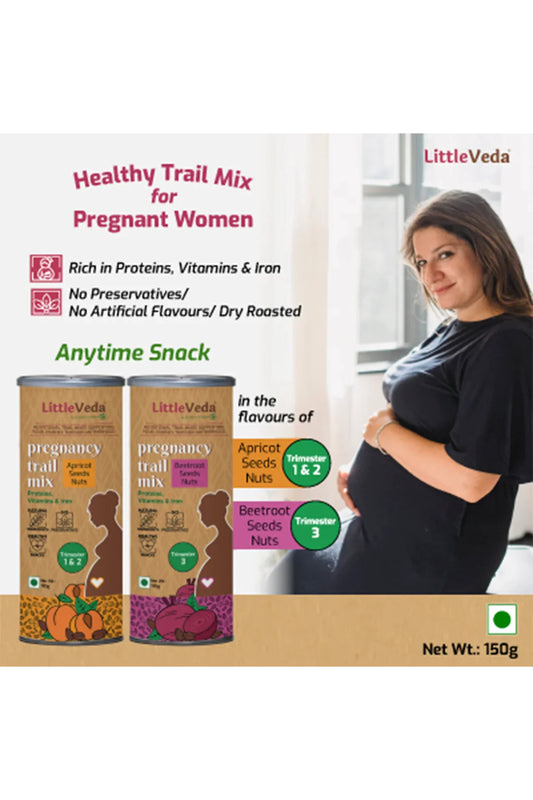 Pregnancy Trail Mix - Apricot Seeds & Nuts - Trimester 1&2