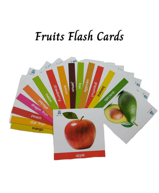 ZulaMinds Fruit Flash cards