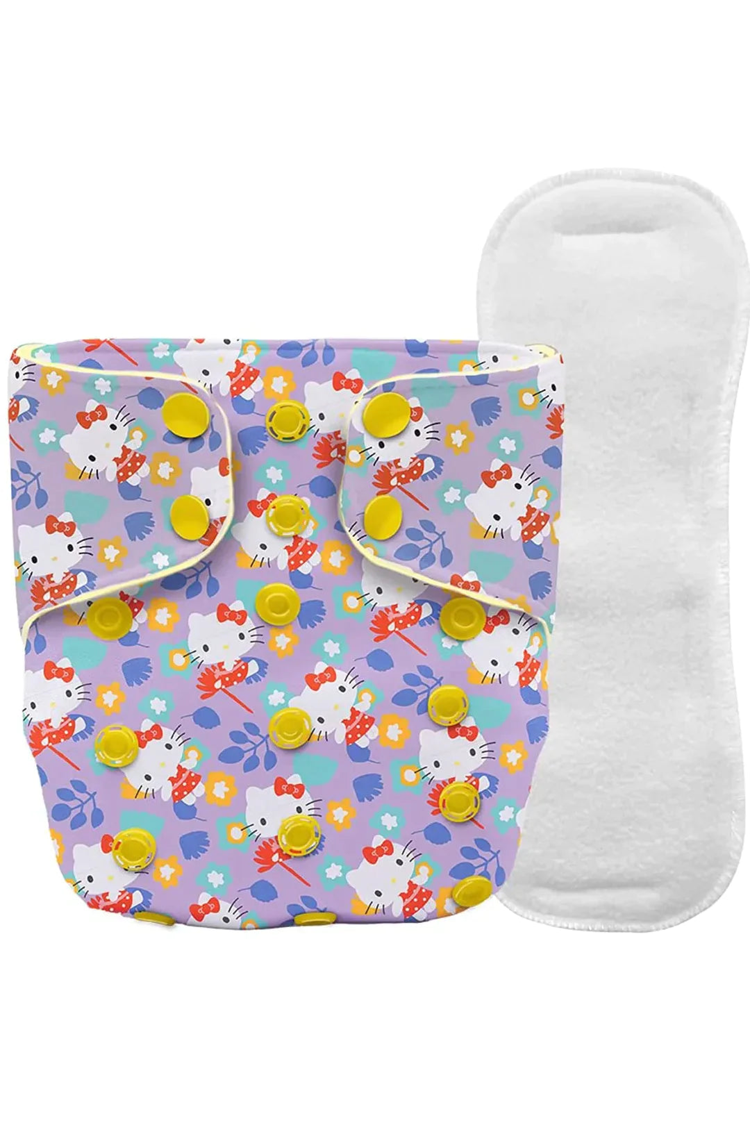 Reusable Cloth Diaper - Kitty