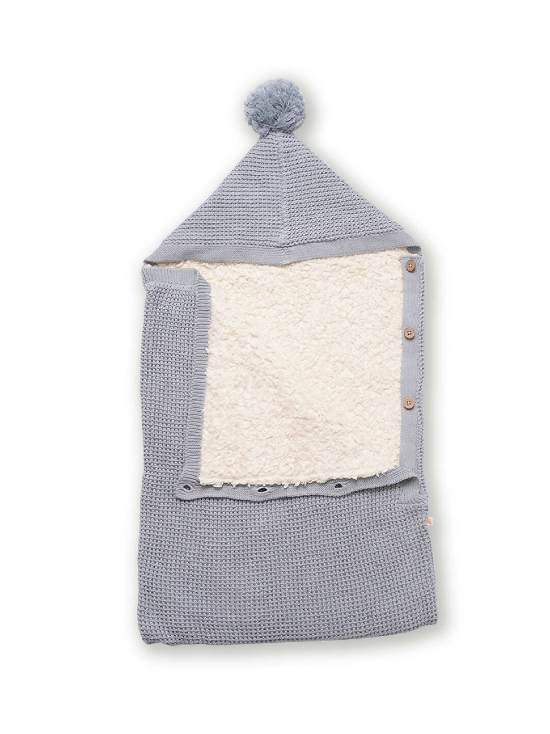 Snow Frost Cocoon Baby Blanket (2)