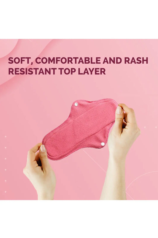 Reusable Washable Sanitary Cloth Pads for Women