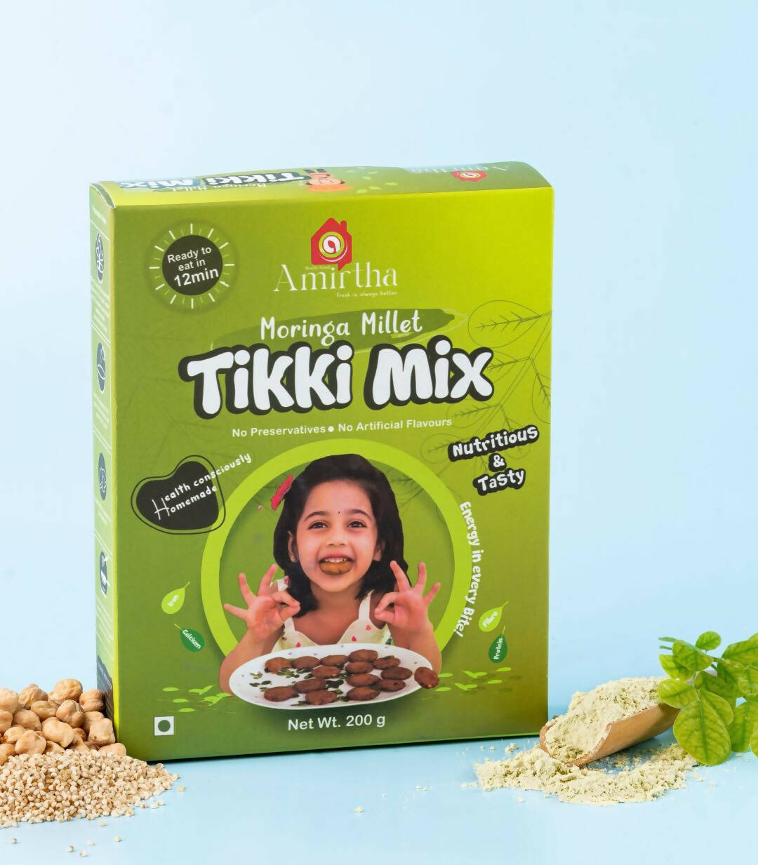 Moringa Millet Tikki Mix