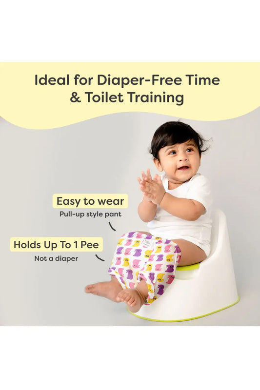 SuperBottoms Padded Underwear for Potty Training and Diaper - Free Time - Pack of 3
