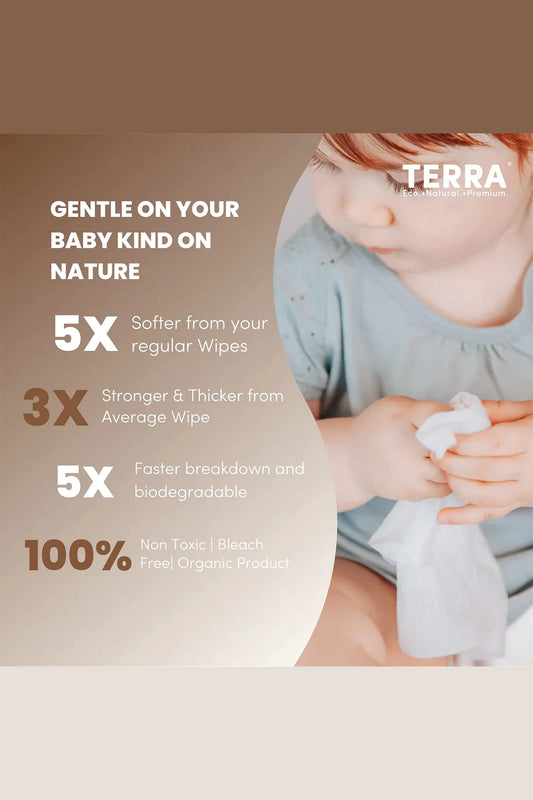 Terra Kiwifruit Extract Baby Wipes