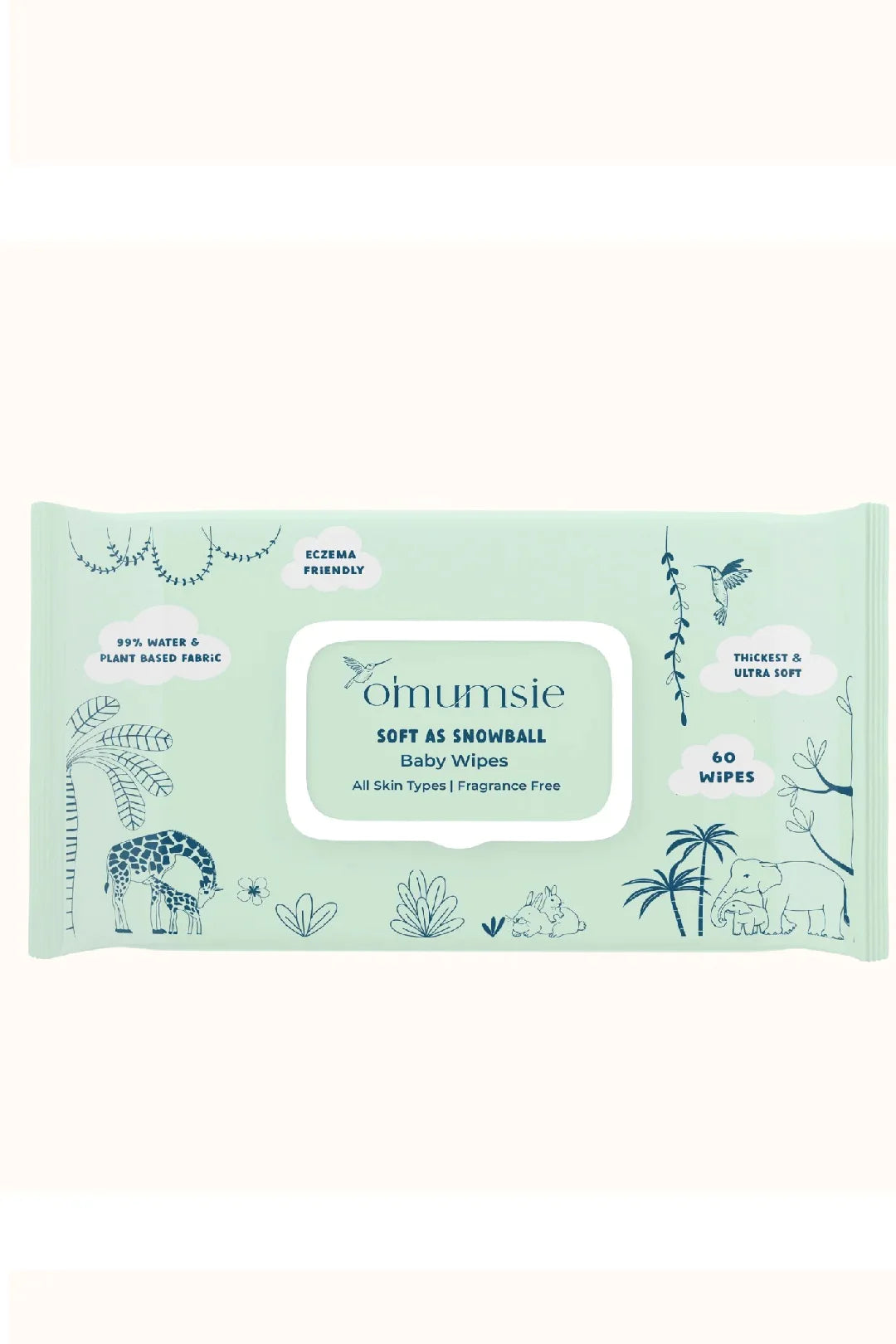 Water Baby Wipes 99% - pack of 2