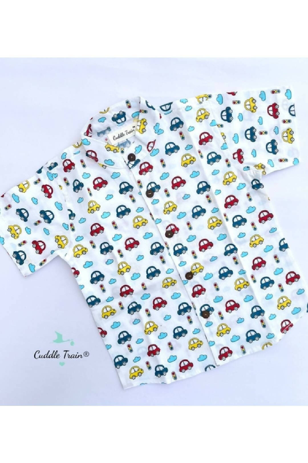 Color Cars - Premium Soft Cotton Boys Shirt