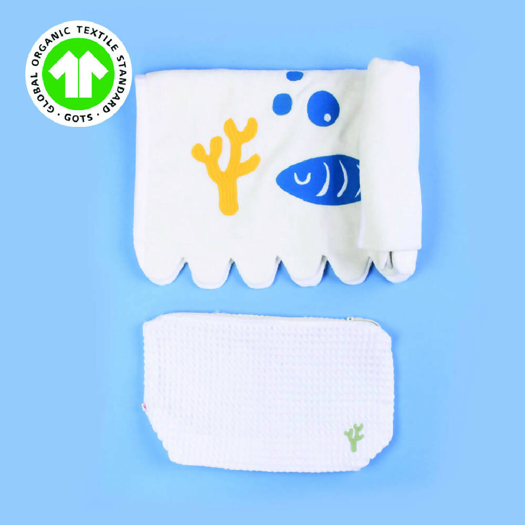 Baby Organic Cotton Towel - Fintastic-4