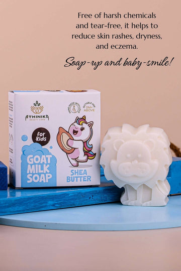 Kids & Baby Sheabutter Goatmilk Soap