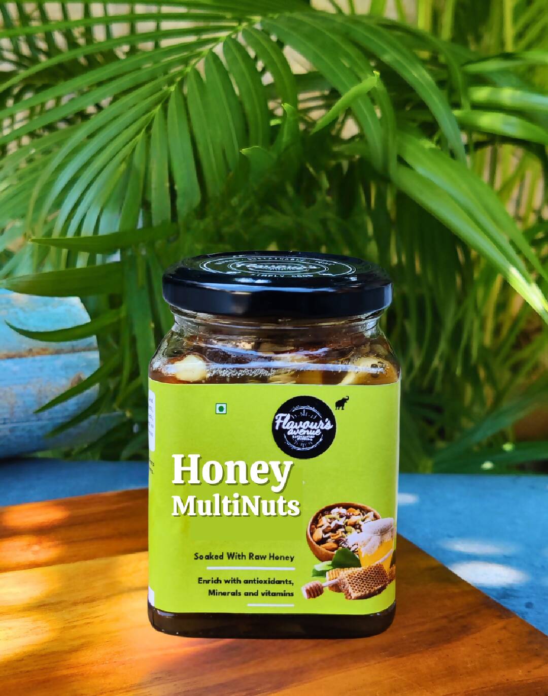 Honey Multi Nuts - (100% Natural | Sun Cooked | Rich in Vitamins, Minerals | Made from Raw Wild Honey)