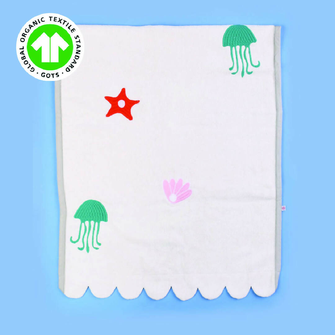 _0041_Baby Organic Cotton Towel - Magical