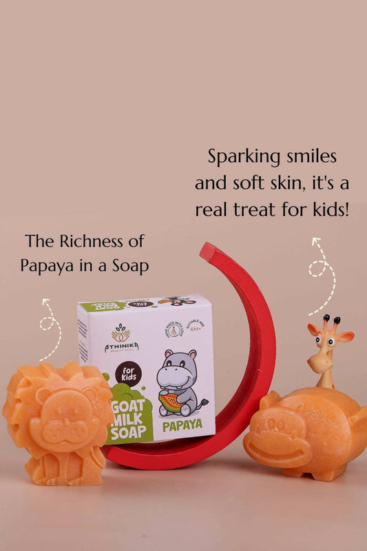 Kids Papaya Goatmilk Soap