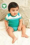 Greendigo Organic Cotton Printed Unisex Baby Bodysuit for Baby Boys and Baby Girls