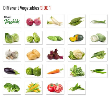 Vegetables - Baby Flash Cards - 24 Cards